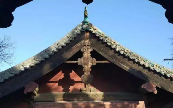 博風闆——中國古建築構件